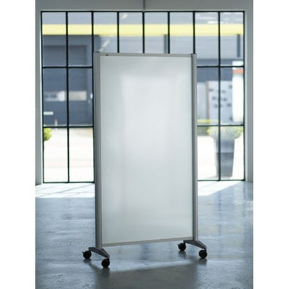 Whiteboard, Flex-O-Frame, m hjul, 100x200cm - OneStopLeanShop.dk