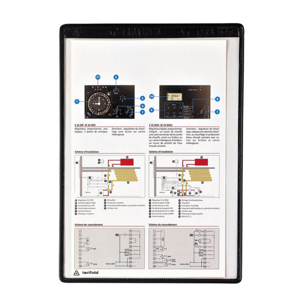 Informationslomme, Magnetisk - OneStopLeanShop.dk